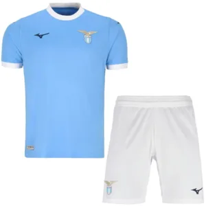SS Lazio Niños Conjunto 2025 2026 Casa Azul - Tuta SS Lazio Niños | escamisetasfutbol