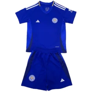 Leicester City Niños Conjunto 2024 2025 Casa Azul - Tuta Leicester City Niños | escamisetasfutbol