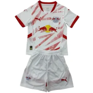 RB Leipzig Niños Conjunto 2024 2025 Casa Blanco - Tuta RB Leipzig Niños | escamisetasfutbol