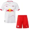RB Leipzig Niños Conjunto 2025 2026 Casa Blanco - Tuta RB Leipzig Niños | escamisetasfutbol