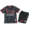 Bayer 04 Leverkusen Niños Conjunto 2025 2026 Casa Negro - Tuta Bayer 04 Leverkusen Niños | escamisetasfutbol