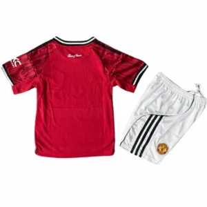 Manchester United Niños Conjunto 2025 2026 Casa Rojo - Equipacion Manchester United Niños | escamisetasfutbol