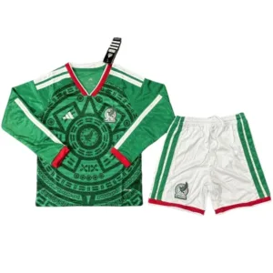 México Niños Conjunto 2026 Casa Verde - Playera Mexico 2026 Niños | escamisetasfutbol