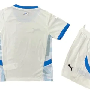 Marsella Niños Conjunto 2024 2025 Casa Blanco - Tuta Marsella Niños | escamisetasfutbol