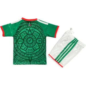 México Niños Conjunto 2026 Casa Verde - Playera Mexico 2026 Niños | escamisetasfutbol