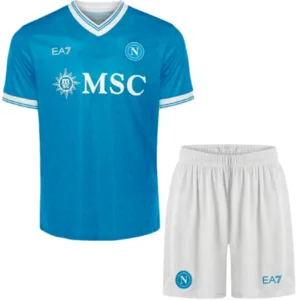 SSC Napoli Niños Conjunto 2025 2026 Casa Azul - Tuta SSC Napoli Niños | escamisetasfutbol