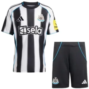 Newcastle United Niños Conjunto 2025 2026 Casa Negro - Tuta Newcastle United Niños | escamisetasfutbol