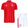 Nottingham Forest Niños Conjunto 2025 2026 Casa Rojo - Tuta Nottingham Forest Niños | escamisetasfutbol