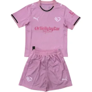 Palermo Niños Conjunto 2025 2026 Casa Rosa - Tuta Palermo Niños | escamisetasfutbol