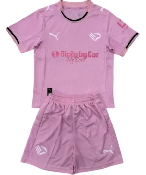 Palermo Niños Conjunto 2025 2026 Casa Rosa - Tuta Palermo Niños | escamisetasfutbol