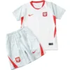 Polonia Niños Conjunto 2026 Casa Blanco - Polonia Niños Barata | escamisetasfutbol
