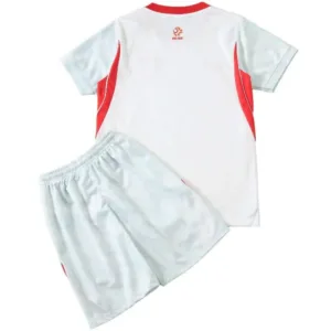 Polonia Niños Conjunto 2026 Casa Blanco - Polonia Niños Barata | escamisetasfutbol