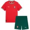 Portugal Niños Conjunto 2025 Casa Rojo - Equipacion Portugal Niños | escamisetasfutbol