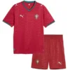 Portugal Niños Conjunto 2026 Casa Rojo - Equipacion Portugal Niños | escamisetasfutbol