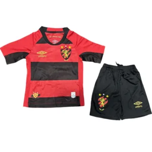 Recife Niños Conjunto 2025 2026 Casa Rojo - Tuta Recife Niños | escamisetasfutbol