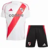 River Plate Niños Conjunto 2024 2025 Casa Blanco - Tuta River Plate Niños | escamisetasfutbol