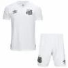 Santos Niños Conjunto 2025 2026 Casa Blanco - Tuta Santos Niños | escamisetasfutbol