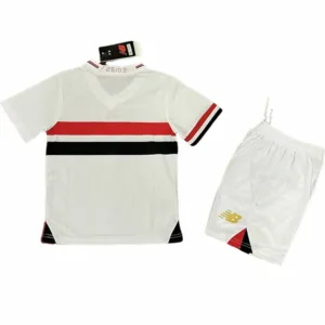 São Paulo Niños Conjunto 2025 2026 Casa Blanco - Tuta São Paulo Niños | escamisetasfutbol