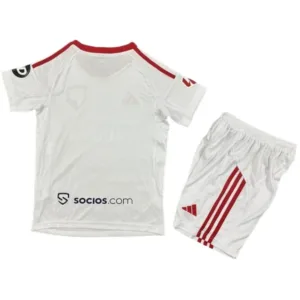 Sevilla FC Niños Conjunto 2025 2026 Casa Blanco - Equipacion Sevilla Fc Niños | escamisetasfutbol