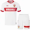 VfB Stuttgart Niños Conjunto 2024 2025 Casa Blanco - Tuta VfB Stuttgart Niños | escamisetasfutbol