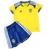 Suecia Niños Conjunto 2026 Casa Amarillo - Suecia Niños Barata | escamisetasfutbol