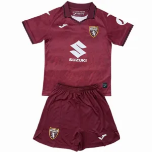 Torino Niños Conjunto 2025 2026 Casa Rojo - Torino Niños Barata | escamisetasfutbol