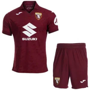 Torino Niños Conjunto 2025 2026 Casa Rojo - Torino Niños Barata | escamisetasfutbol
