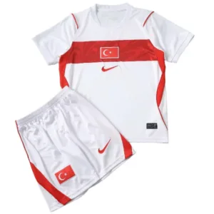 Turquía Niños Conjunto 2026 Casa Blanco - Turquía Niños Barata | escamisetasfutbol