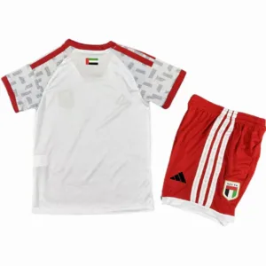 Emiratos Árabes Unidos Niños Conjunto 2026 Casa Blanco - Emiratos Árabes Unidos Niños Barata | escamisetasfutbol