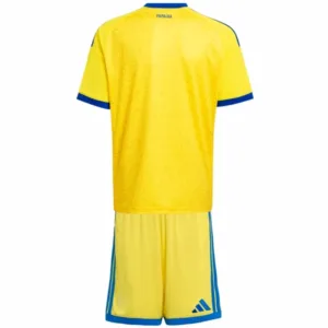 Ucrania Niños Conjunto 2026 Casa Amarillo - Ucrania Niños Barata | escamisetasfutbol