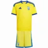 Ucrania Niños Conjunto 2026 Casa Amarillo - Ucrania Niños Barata | escamisetasfutbol