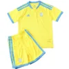 Ucrania Niños Conjunto 2026 Casa Amarillo - Ucrania Niños Barata | escamisetasfutbol