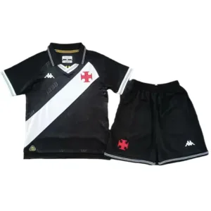 Vasco da Gama Niños Conjunto 2025 2026 Casa Negro - Tuta Vasco Da Gama Niños | escamisetasfutbol