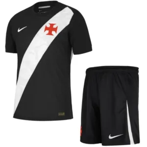 Vasco da Gama Niños Conjunto 2026 2027 Casa Negro - Vasco Da Gama Niños Barata | escamisetasfutbol
