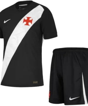 Vasco da Gama Niños Conjunto 2026 2027 Casa Negro - Vasco Da Gama Niños Barata | escamisetasfutbol