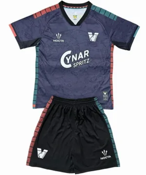 Venezia Niños Conjunto 2025 2026 Casa Negro - Venezia Niños Barata | escamisetasfutbol