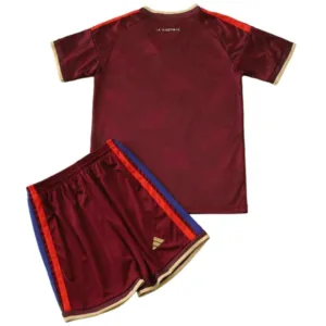 Venezuela Niños Conjunto 2026 Casa Rojo - Venezuela Niños Barata | escamisetasfutbol
