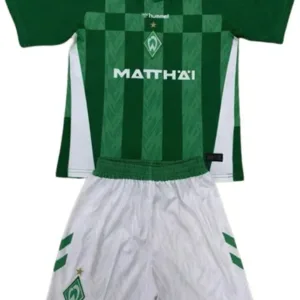 Werder Bremen Niños Conjunto 2024 2025 Casa Verde - Tuta Werder Bremen Niños | escamisetasfutbol