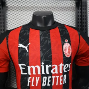 AC Milan Camiseta Edición Jugadores 2025 2026 Casa Roja - Camiseta Ac Milan | escamisetasfutbol
