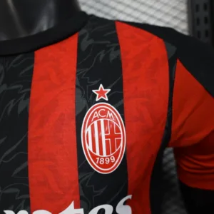 AC Milan Camiseta Edición Jugadores 2025 2026 Casa Roja - Camiseta Ac Milan | escamisetasfutbol