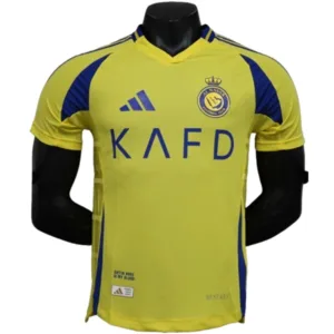 Al-Nassr FC Camiseta Edición Jugadores 2024 2025 Casa Amarilla - Camiseta Al Nassr Fc | escamisetasfutbol