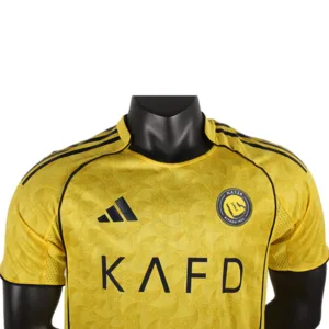 Al-Nassr FC Camiseta Edición Jugadores 2025 2026 Casa Amarilla - Camiseta Al Nassr Fc | escamisetasfutbol