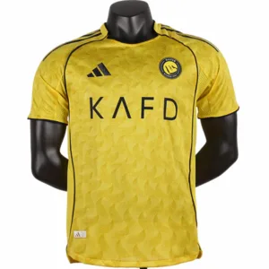 Al-Nassr FC Camiseta Edición Jugadores 2025 2026 Casa Amarilla - Camiseta Al Nassr Fc | escamisetasfutbol
