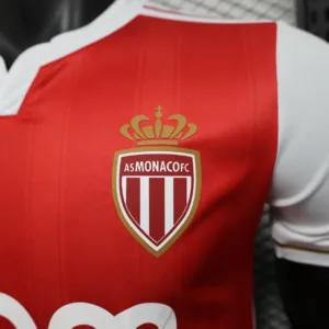 AS Monaco Camiseta Edición Jugadores 2024 2025 Casa Roja - Camiseta As Monaco | escamisetasfutbol