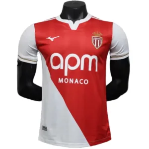 AS Monaco Camiseta Edición Jugadores 2024 2025 Casa Roja - Camiseta As Monaco | escamisetasfutbol