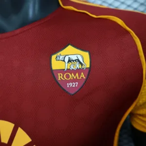 AS Roma Camiseta Edición Jugadores 2025 2026 Casa Roja - Camiseta As Roma | escamisetasfutbol