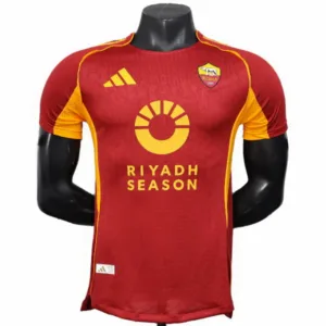 AS Roma Camiseta Edición Jugadores 2025 2026 Casa Roja - Camiseta As Roma | escamisetasfutbol