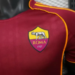 AS Roma Camiseta Edición Jugadores 2025 2026 Casa Roja - Camiseta As Roma | escamisetasfutbol