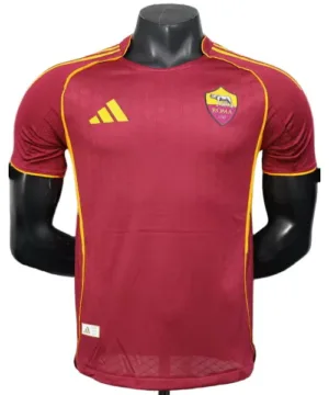 AS Roma Camiseta Edición Jugadores 2025 2026 Casa Roja - Camiseta As Roma | escamisetasfutbol