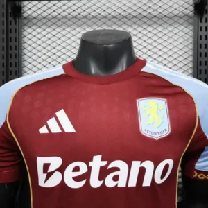 Aston Villa Camiseta Edición Jugadores 2025 2026 Casa Roja - Camiseta Aston Villa | escamisetasfutbol